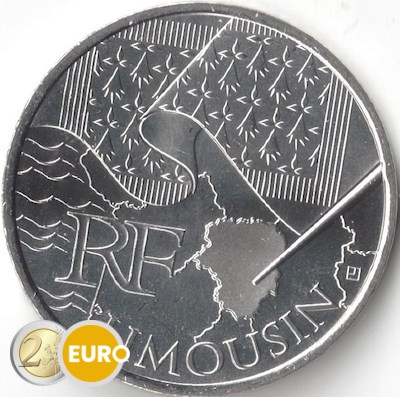 10 euro France 2010 - Limousin UNC