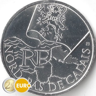 10 euro France 2010 - Nord-Pas de Calais UNC