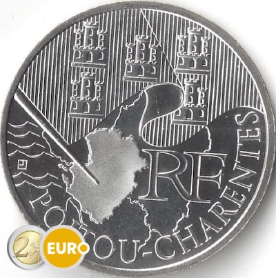 10 euro France 2010 - Poitou-Charentes UNC