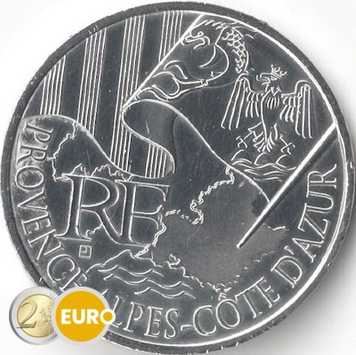 10 euro France 2010 - Provence-Alps-Côte d'Azur UNC