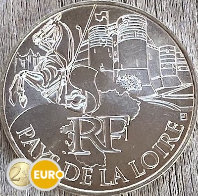 10 euro Frankrijk 2011 - Pays de la Loire UNC