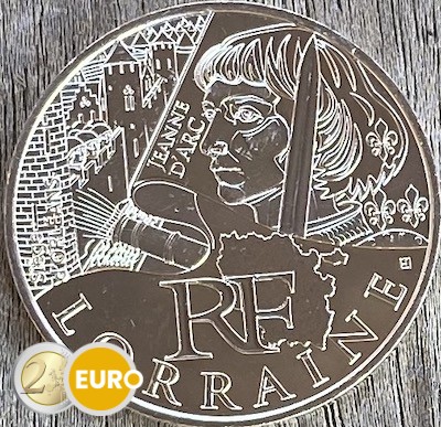 10 euro Frankrijk 2012 - Lotharingen UNC