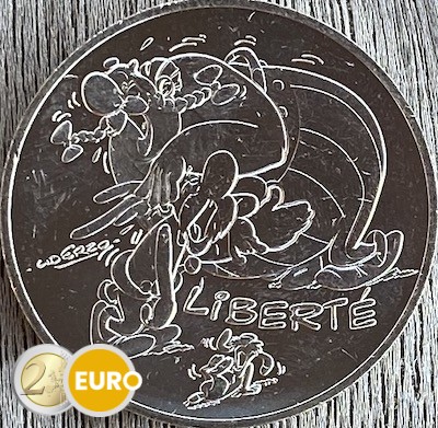 10 euro France 2015 - Asterix Liberté Asterix and Caesar's Gift
