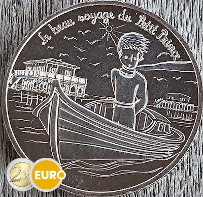 10 euro Frankrijk 2016 - De kleine Prins De baai van Arcachon sloep