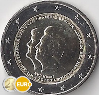 2 euro Netherlands 2013 - Double portrait UNC