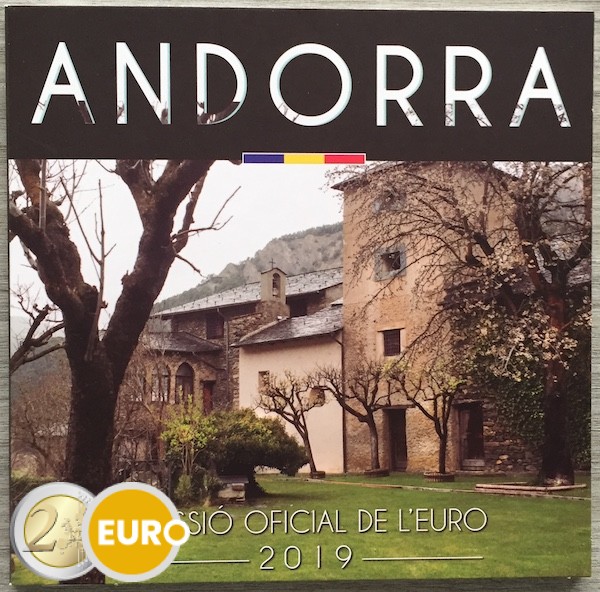 Euro set BU FDC Andorra 2019