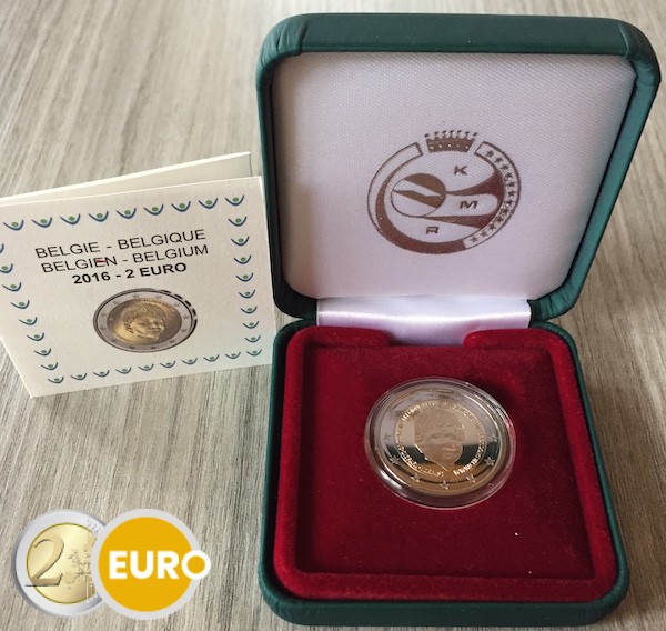 2 Euro Belgien 2016 - Child Focus PP