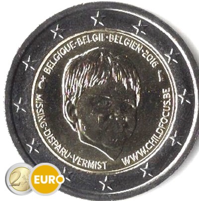 2 euro Belgium 2016 - Child Focus UNC
