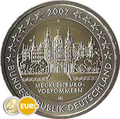 2 euro Germany 2007 - D Mecklenburg-Vorpommern UNC
