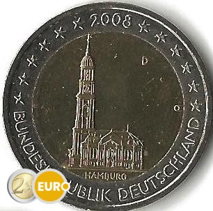 2 euro Germany 2008 - D Hamburg UNC