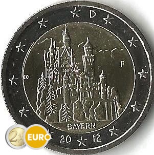 Germany 2012 - 2 euro F Bavaria UNC