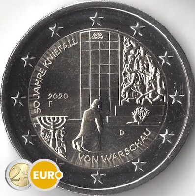 2 euro Duitsland 2020 - F Knieval Warschau UNC