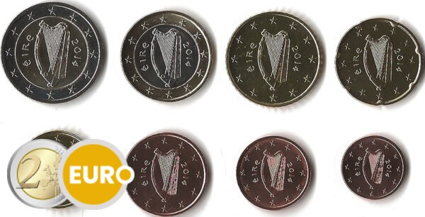Euro set UNC Ierland 2004