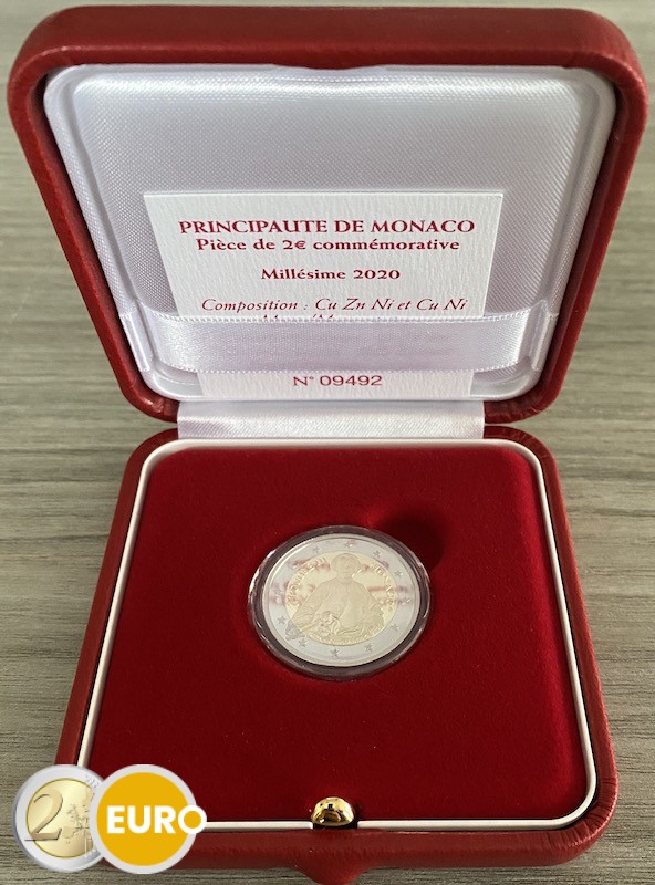 2 euro Monaco 2020 - Honoré III BE Proof