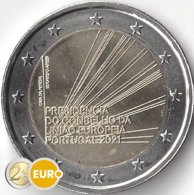 2 euro Portugal 2021 - Presidency EU UNC
