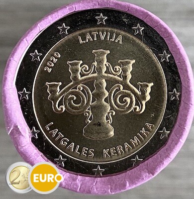Rol 2 euro Letland 2020 - Lets Keramiek