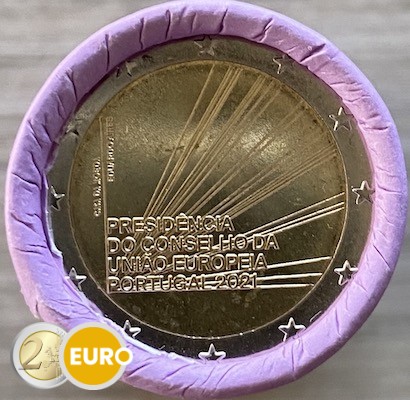 Roll 2 euro Portugal 2021 - Presidency EU