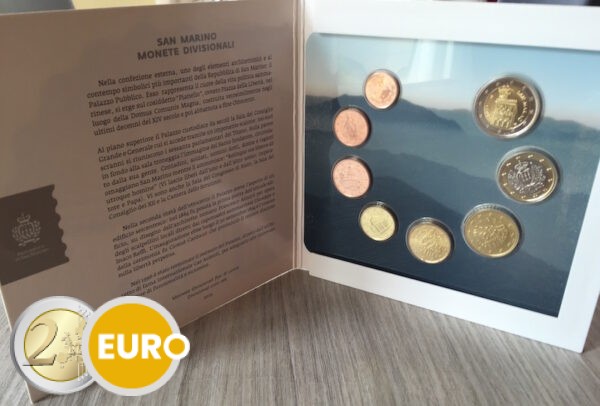 Série euro BU FDC Saint-Marin 2015