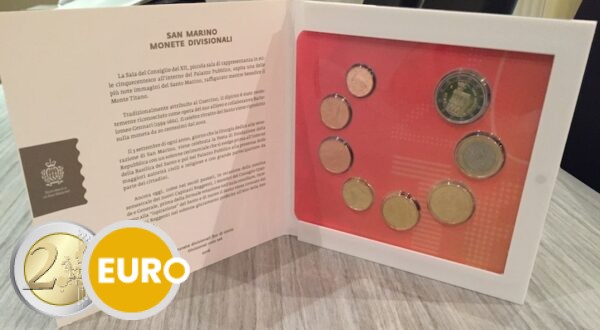 Euro set BU FDC San Marino 2016