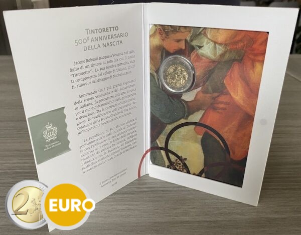 2 euros Saint-Marin 2018 - Jacopo Tintoretto BU FDC
