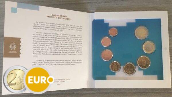 Serie de euro BU FDC San Marino 2019