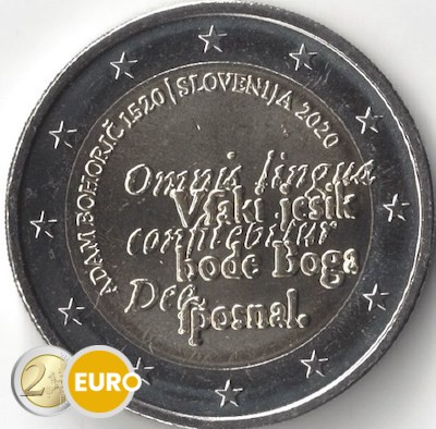 2 euro Slovenia 2020 - Adam Bohoric UNC