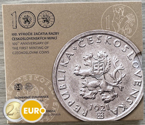Euro set BU FDC Slovakia 2021 - Czechoslovak coins