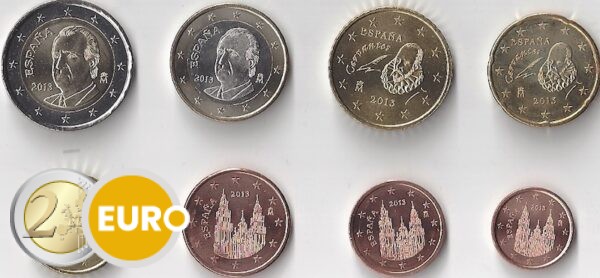 Euro set UNC Spanje 2013