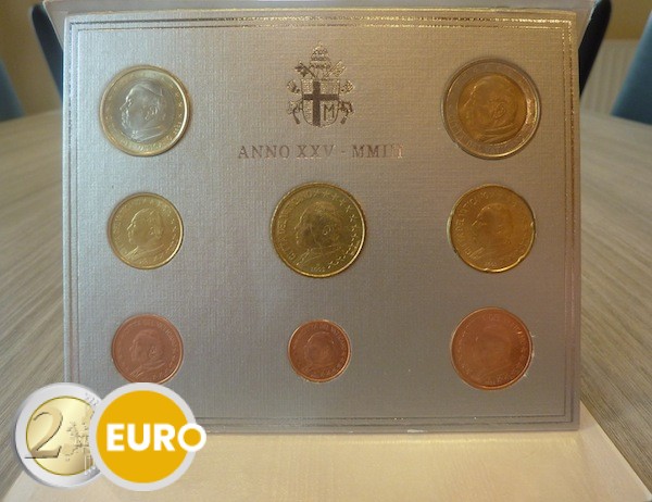 Euro set BU FDC Vaticaan 2003