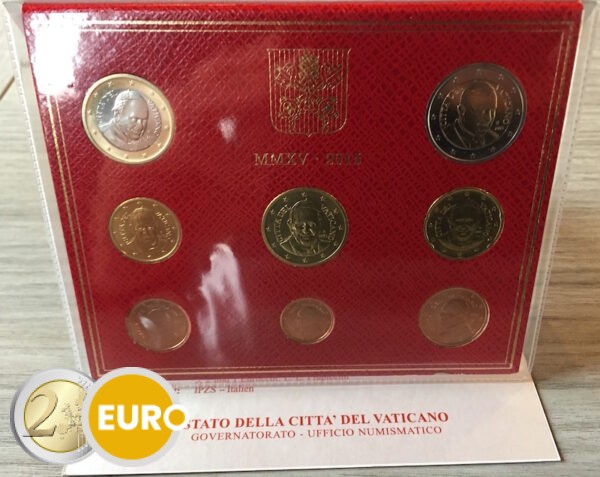 Euro set BU FDC Vatican 2015