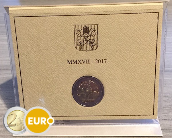 2 euro Vatican 2017 - Apparitions of Fátima BU FDC