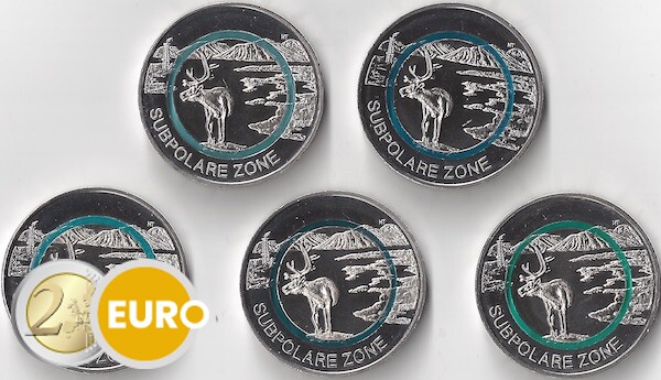 5 euro Germany 2020 - Subpolar Zone ADFGJ UNC