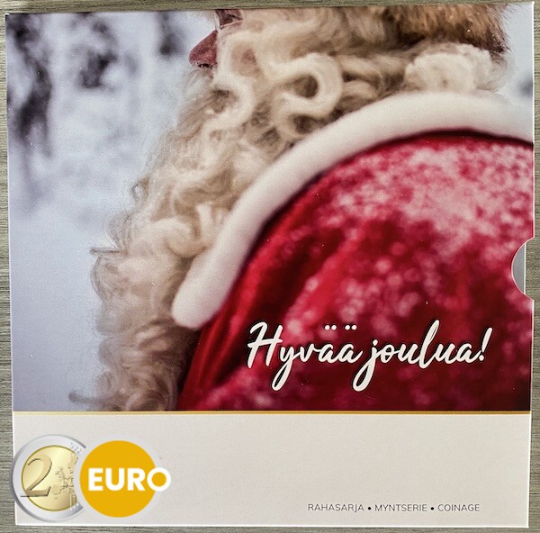 Euro set BU FDC Finland 2021 Christmas
