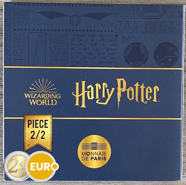250 euro France 2021 - Harry Potter Golden Snitch BE Proof Gold