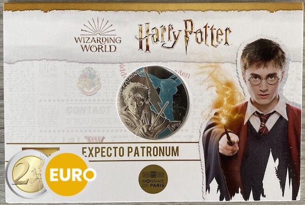 50 euro France 2021 - Harry Potter Expecto Patronum BE Proof Silver Coloured