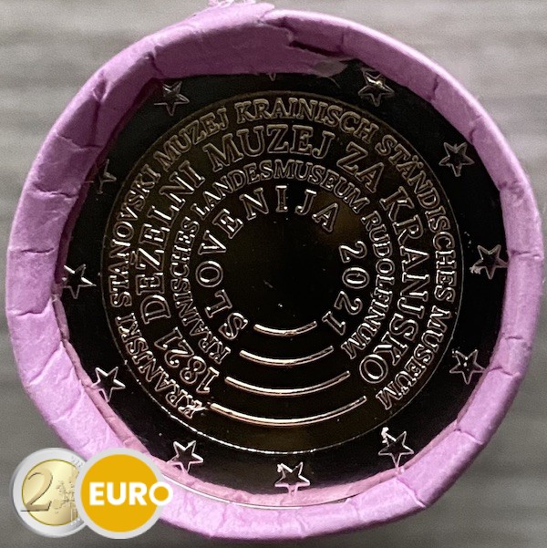 Rol 2 euro Slovenie 2021 - Museum Kranj