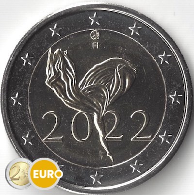 2 euro Finland 2022 - 100 years of the Finnish National Ballet UNC