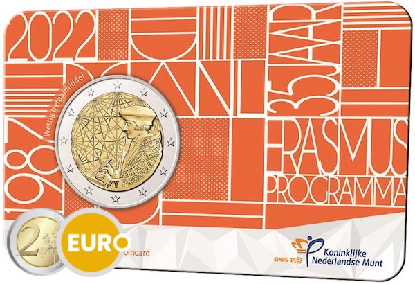 2 euro Netherlands 2022 - Erasmus UNC Coincard