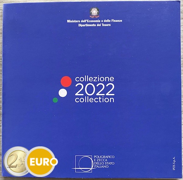Euro set BU FDC Italy 2022