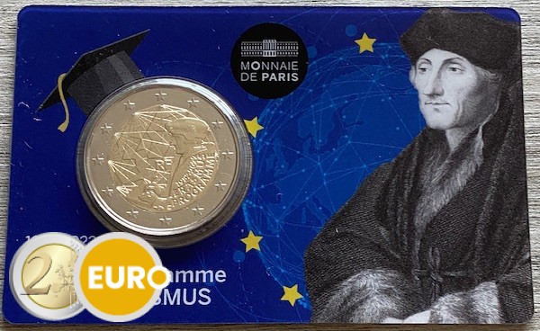 2 euro France 2022 - Erasmus BU FDC Coincard