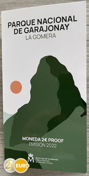 2 Euro Spanien 2022 - Nationalpark Garajonay PP