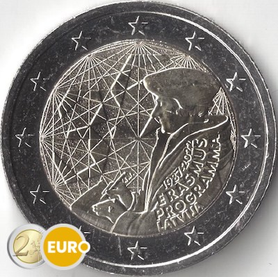 2 Euro Lettland 2022 - Erasmus UNZ