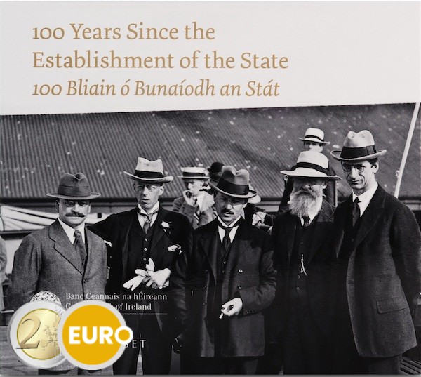 Serie de euro BU FDC Irlanda 2022 Estado Irlandés
