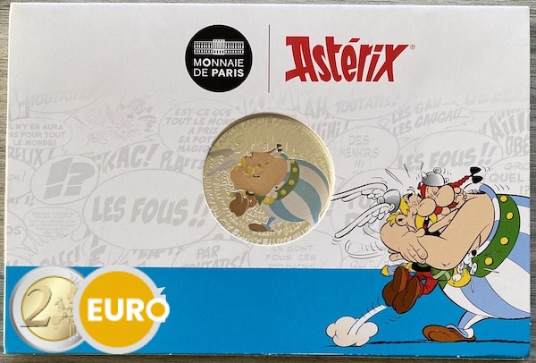 50 euro France 2022 - Asterix Friendship BE Proof Silver Coloured