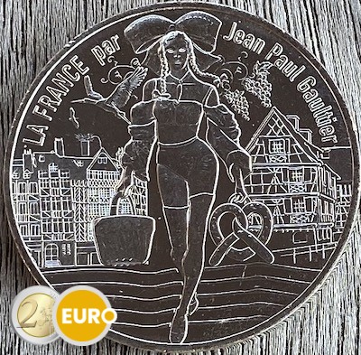 10 Euro Frankreich 2017 - Jean-Paul Gaultier - Elsass