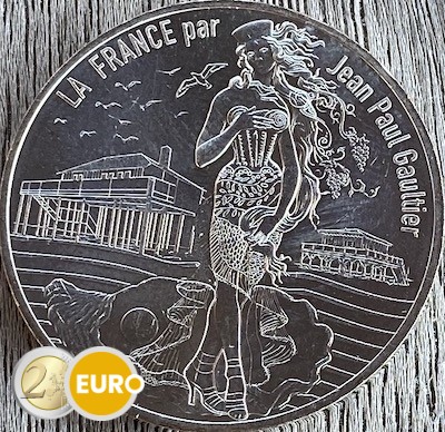 10 Euro Frankreich 2017 - Jean-Paul Gaultier - Neu-Aquitanien