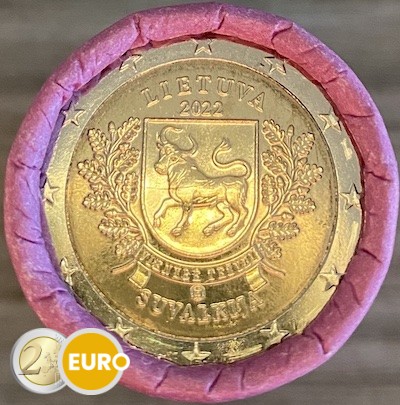 Roll 2 euro Lithuania 2022 - Suvalkija Region