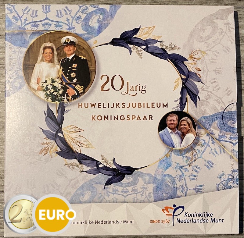 Euro set BU FDC Netherlands 2022 Wedding