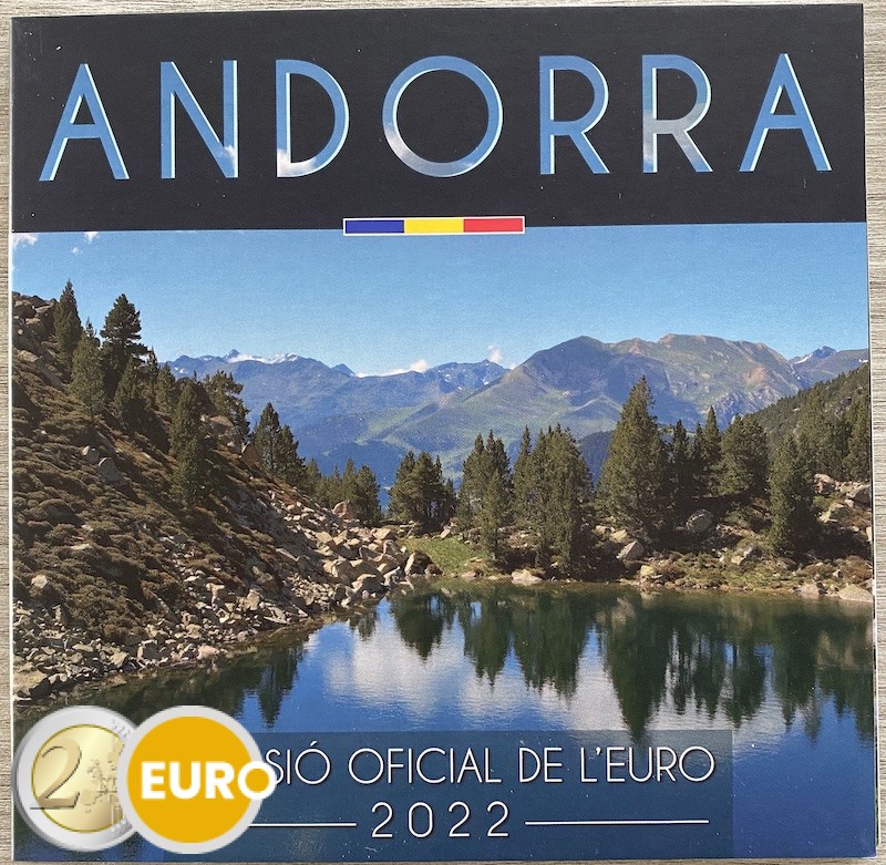 Série euro BU FDC Andorre 2022