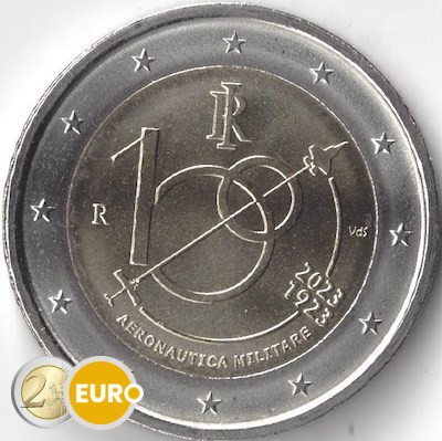2 euro Italy 2023 - Italian Air Force UNC